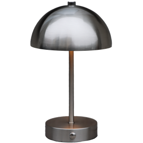 LED bordlampe med touch-funktion i b�rstet st�l