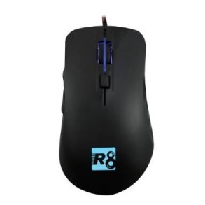 Gaming Mus Pro med LED-lys og Stofkabel