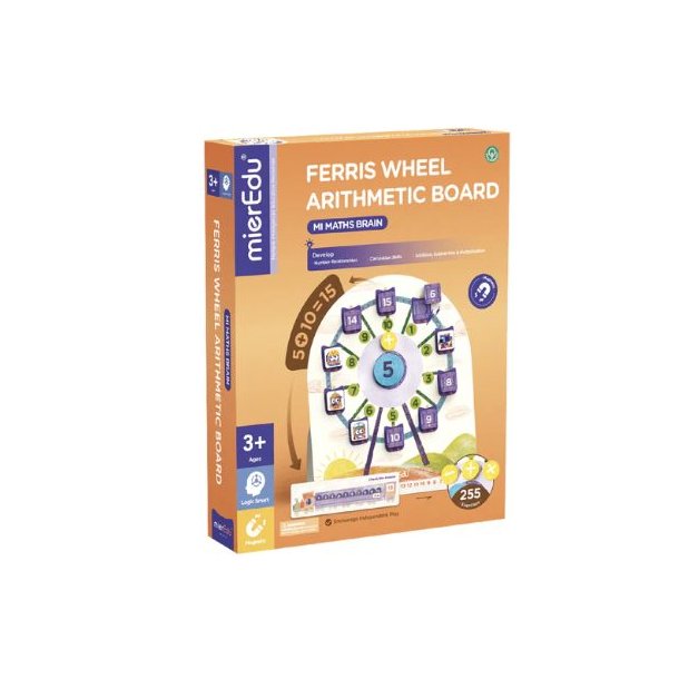 mierEdu Magnetisk Pariserhjul - Matematikleg for B�rn