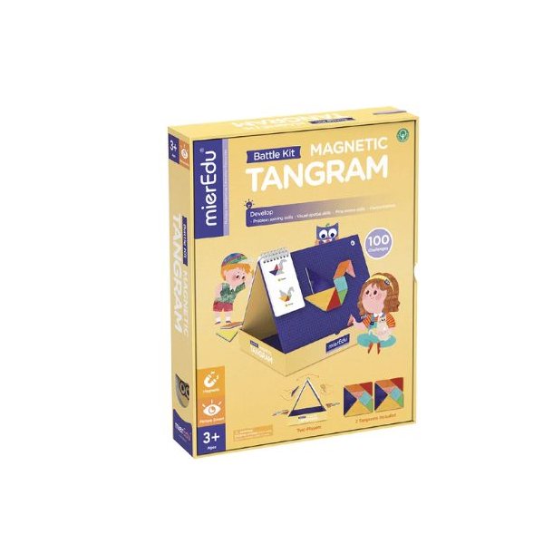 mierEdu Magnetisk Tangram Duel S�t til B�rn