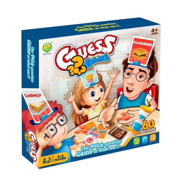 "G�t Hvem Jeg Er" Madspil - Guess Game