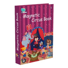 Magnetbog Cirkus - Kreativ Leg med 53 Magneter