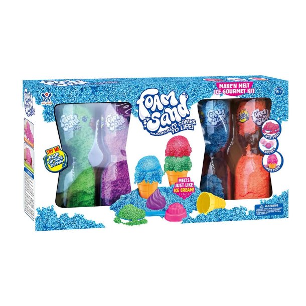 Foam Sand Skum-slim Kreativt Leges�t 160g - 4 Farver