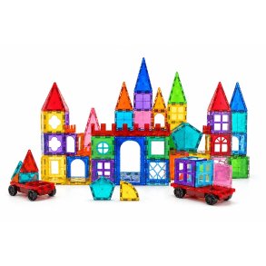 Magnetic Tiles Bygges�t 148 Dele til Kreativ Leg