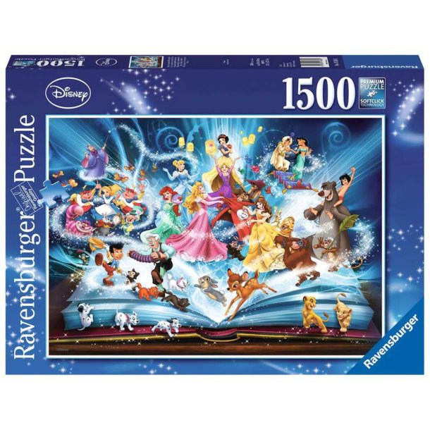 Ravensburger 1500 brikker - Disney Storybook 