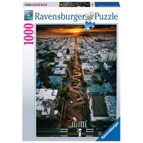 Ravensburger 1000 bitar - Lombard Street San Francisco