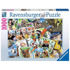 Ravensburger 1000 bitar - Dyra bilder frn resan