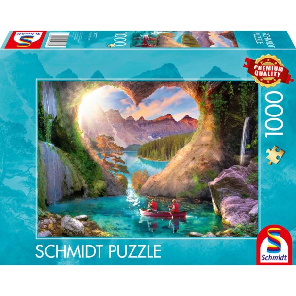 Schmidt Puzzle kanottur - 1000 bitar