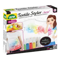Lena tekstilfarve med 4 farver