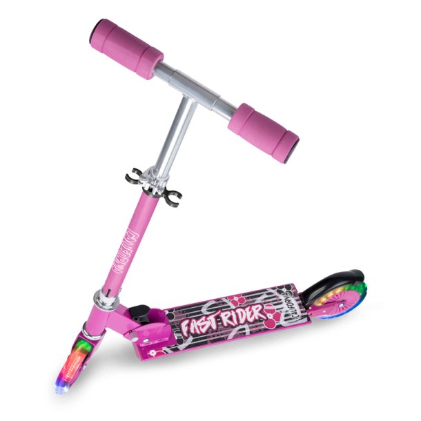 California LED lbehjul - pink