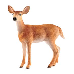 Schleich hvidhalet hun hjort