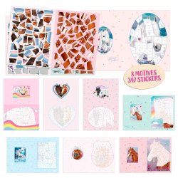 Miss Melody Nummer stickers bog