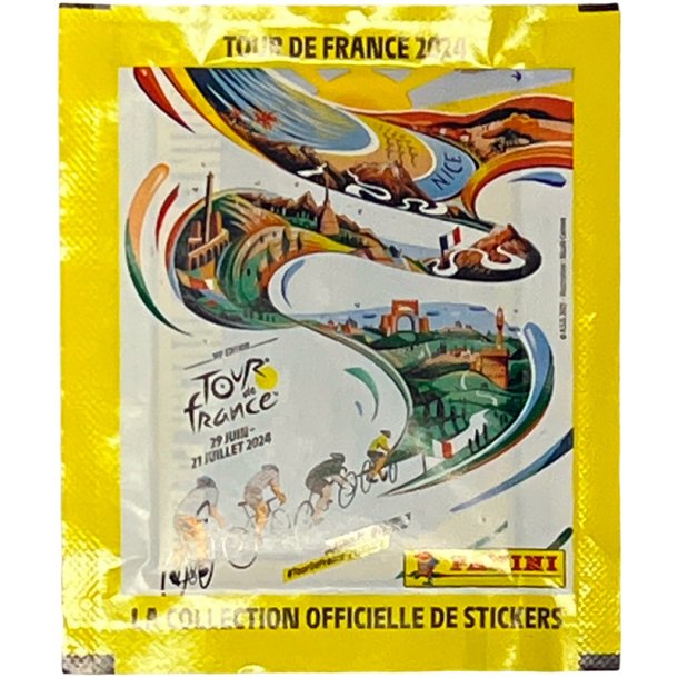 Tour de France 2024 sticker booster