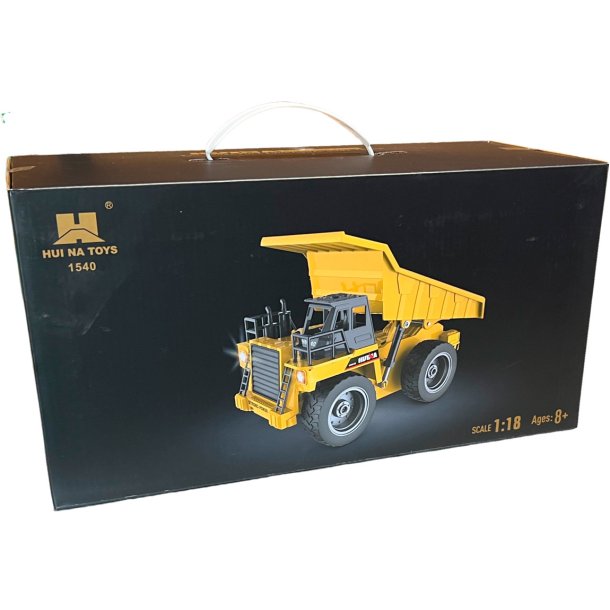 Huina Fjernstyret Dump Truck 1:18 (6 r+)