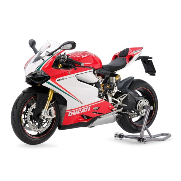 Tamiya Ducati 1199 panigale S Tricolore - Modell motorcykel