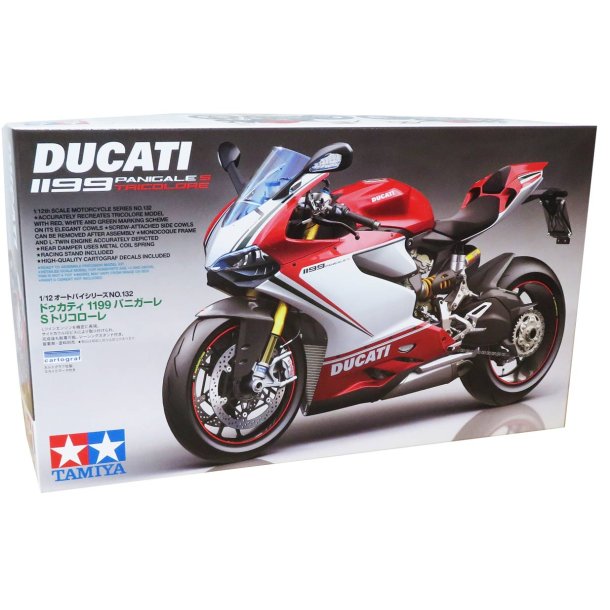 Tamiya Ducati 1199 panigale S Tricolore - Model motorcykel