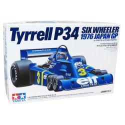 Tamiya Tyrrell P34 Six Wheeler 1976 Japan GP - modellbil