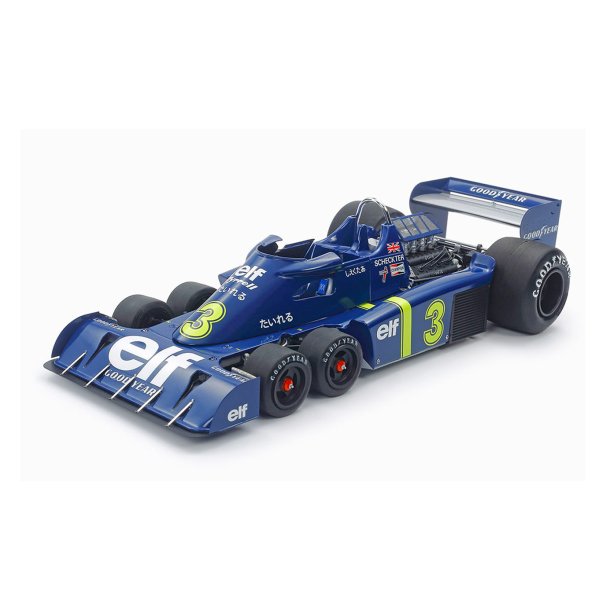 Tamiya Tyrrell P34 Six Wheeler 1976 Japan GP - modellbil