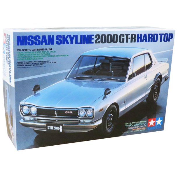 Tamiya Nissan Skyline 2000 GT-R H. T. - Modelbil