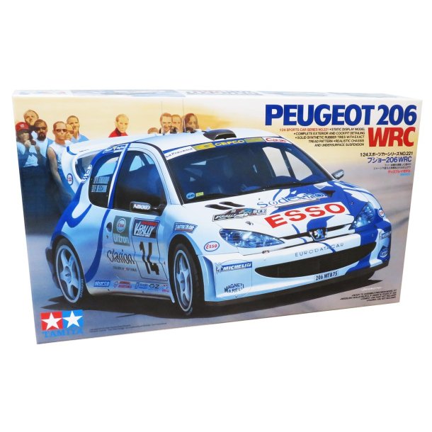 Tamiya Peugeot 206 WRC - Modelbil