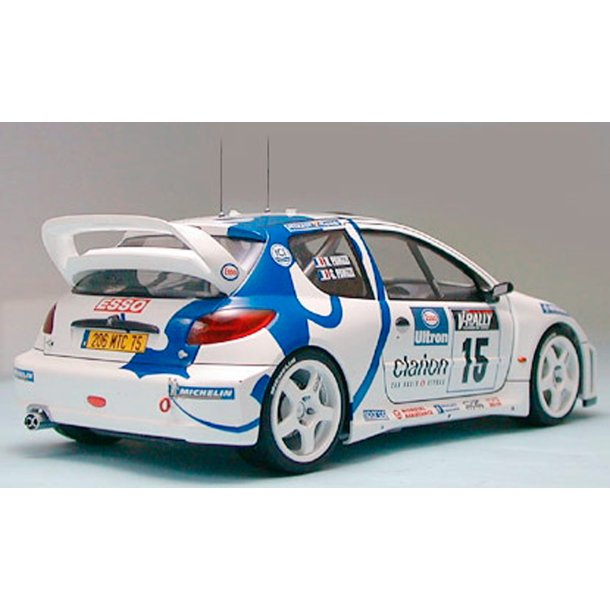 Tamiya Peugeot 206 WRC - Modelbil