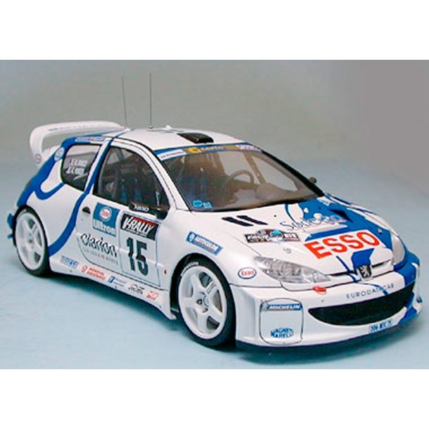 Tamiya Peugeot 206 WRC - Modelbil