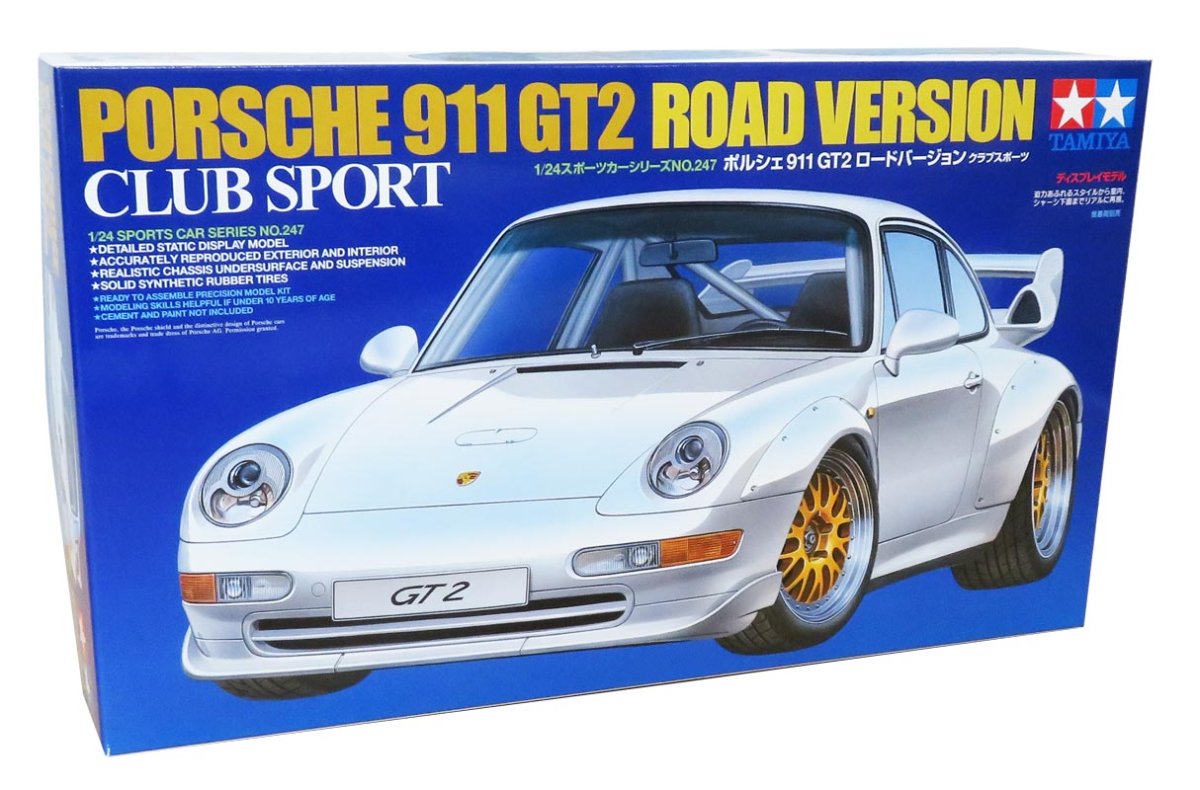 Tamiya Porsche GT2 street version- Modelbil - BilligLeg