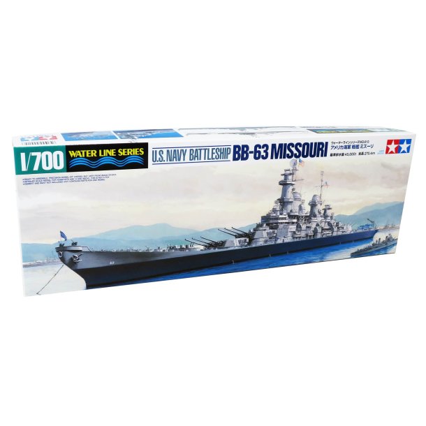 Tamiya US Navy Battleship "Missouri" - Modelskib