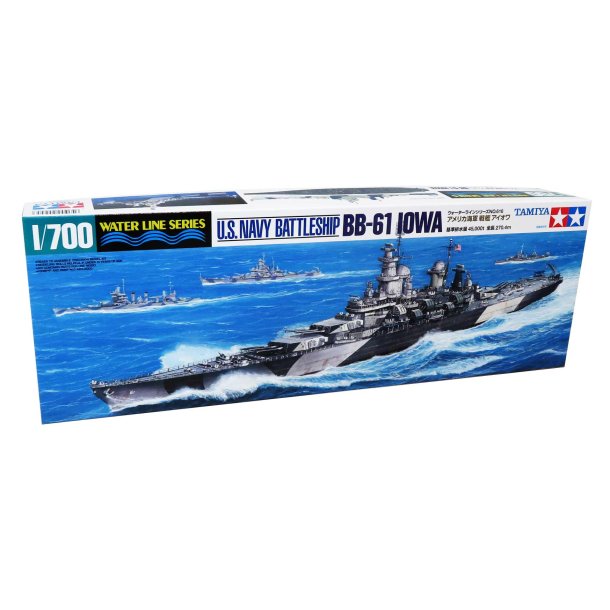 Tamiya US Navy Battleship "Iowa" - Modelskib