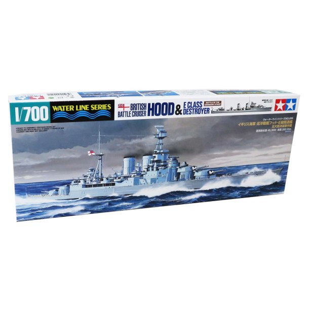 Tamiya British battle cruiser "Hood" - 2i1 Modelskib