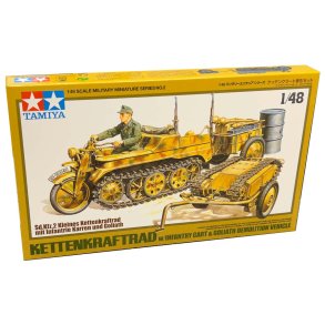 Tamiya Kettenkraftrad w Goliath - Militrfordon