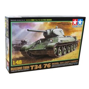 Tamiya rysk stridsvagn T34/76 - Modell stridsvagn