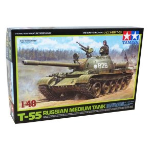 Tamiya Russian medium tank T-55 - Modelkampvogn