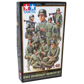 Tamiya WWII Wehrmacht Infantry modellfigurer