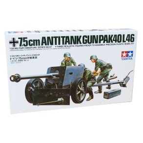 Tamiya tysk antitank gun PAK40/L46 - Modell tank
