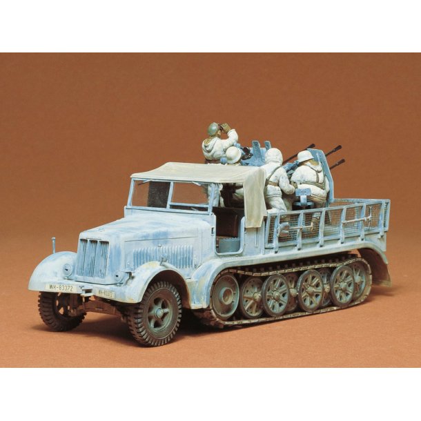 Tamiya German SD.KFZ 7/1 8-tons antiluftskyts - Modelkampvogn