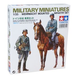 Tamiya tysk Wehrmact monterad infanteri set - Modell figur