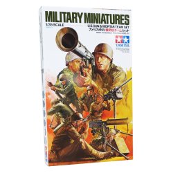 Tamiya US kanon/mortergruppe modelfigurer