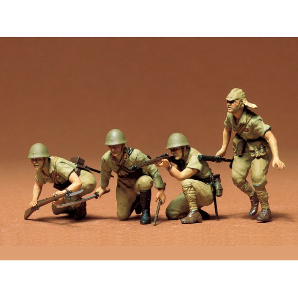 Tamiya Japanese Army Infantry set modelfigurer