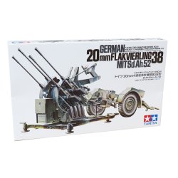 Tamiya German 20 mm flakvierling type 38 - Modelkampvogn