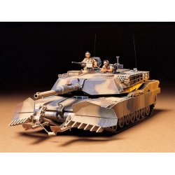 Tamiya M1A1 Abrams w/Mine Plow - Modelkampvogn