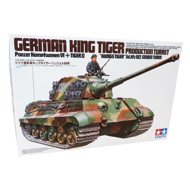 Tamiya German King Tiger modelkampvogn