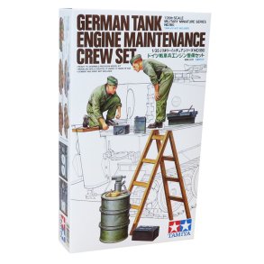 Tamiya German tank engine maintenance crew s�t - Modelfigur