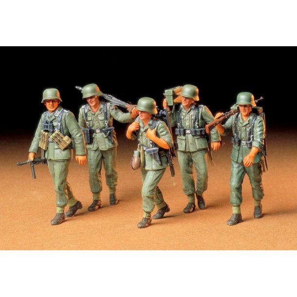 Tamiya German machine gun crew st - Modelfigur