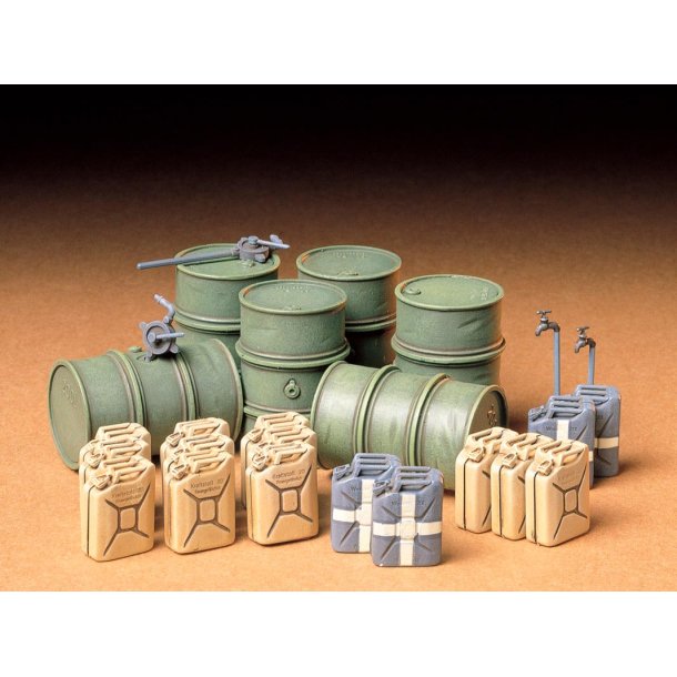 Tamiya German fuel drum st - Tilbehr