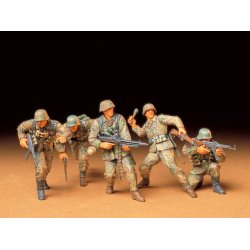 Tamiya German front-line infantrymen modelfigurer
