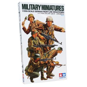 Tamiya German front-line infantrymen modelfigurer