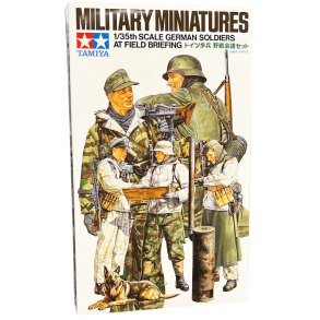 Tamiya tyska soldater - Briefing set - Modellfigur