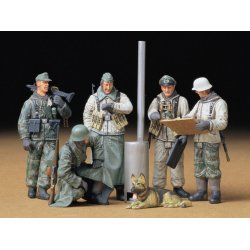 Tamiya Tyske soldater - Briefing st - Modelfigur