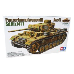 Tamiya German Panzer III Ausf.L - Modelkampvogn